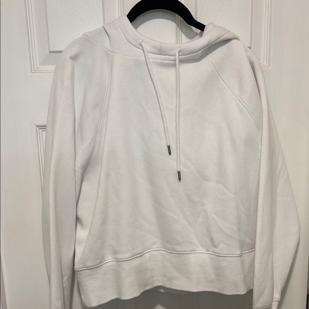 Women's White universal thread cropped hoodie size large